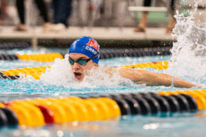 Delaney Householder wins individual title, MHS and UHS both pleased after 1st day of state swim meet